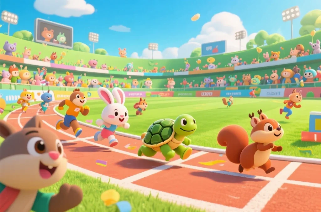 动物运动会：当幸运数字点亮赛场上的难忘瞬间